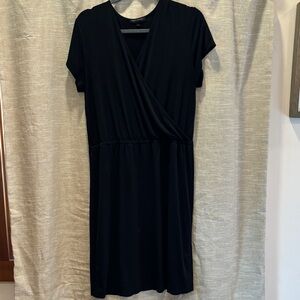 Banana Republic Black Midi Dress